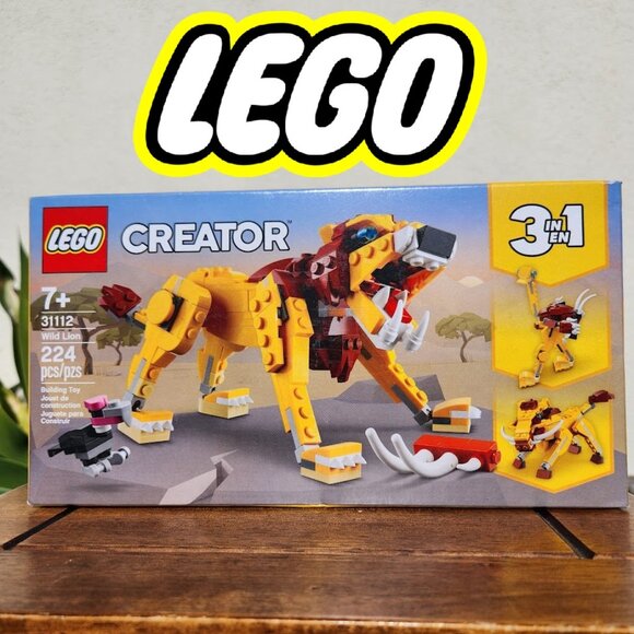 NEW LEGO Creator 3in1 Lion King Ostrich Warthog Giraffe 31112 Christmas Gift 224 - Picture 1 of 15